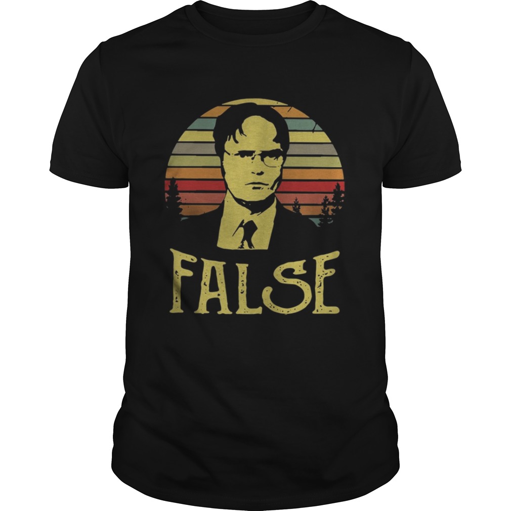 Dwight Schrute false vintage shirt