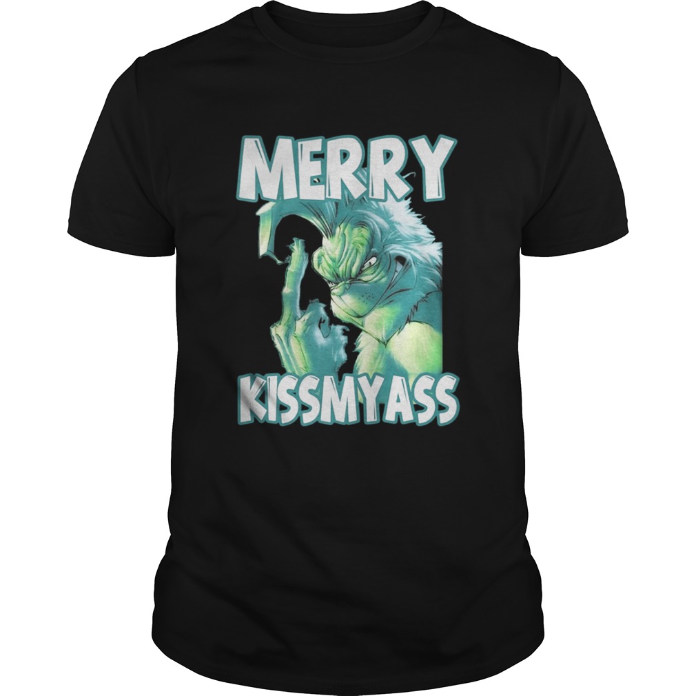 The Grinch Merry Kissmyass shirt