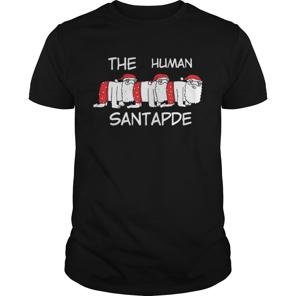 The Human Santapede Ugly Christmas Shirt