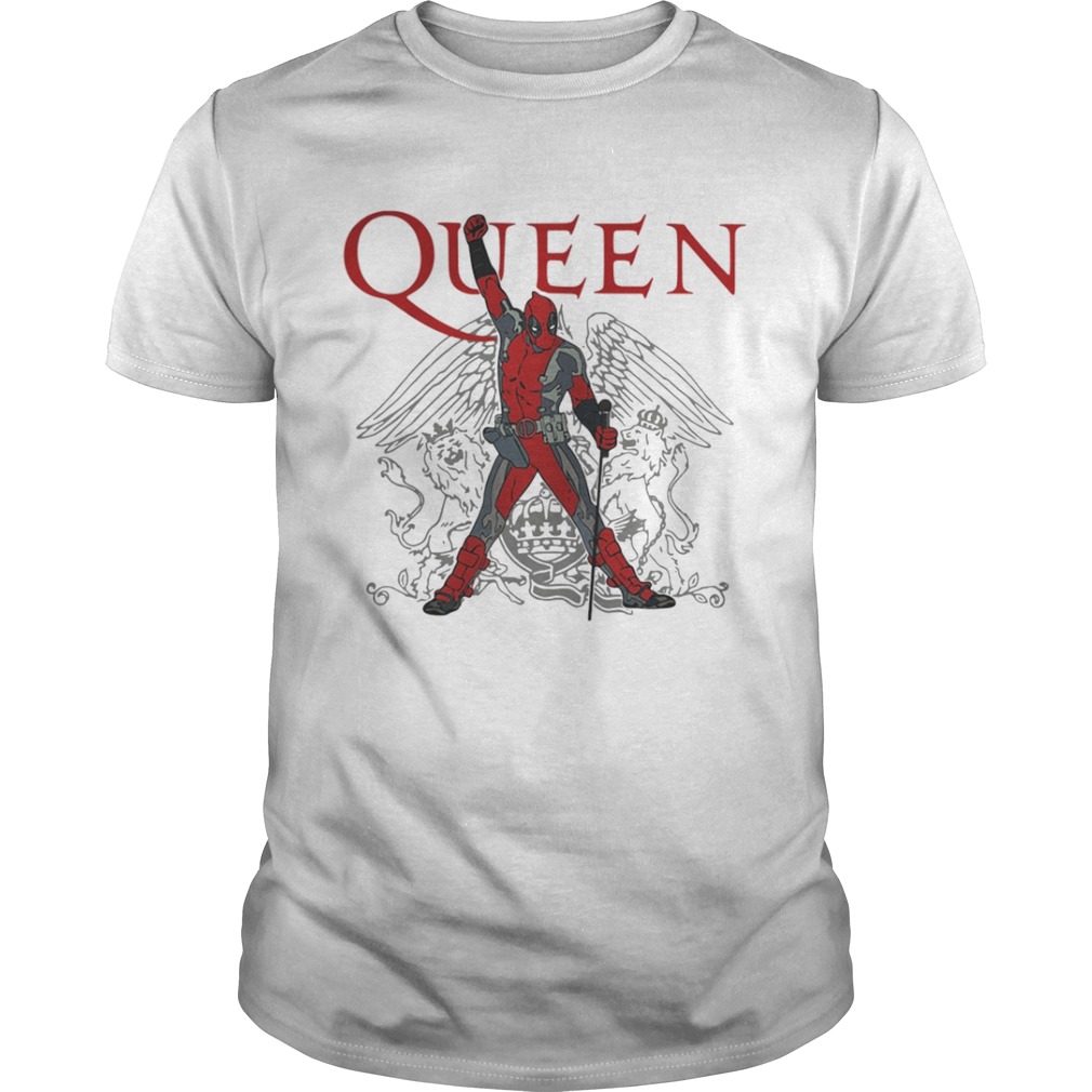 The Queen Freddie Mercury Deadpool shirt