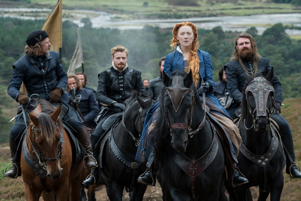 Saoirse Ronan stars as the title character in “Mary Queen of Scots.”