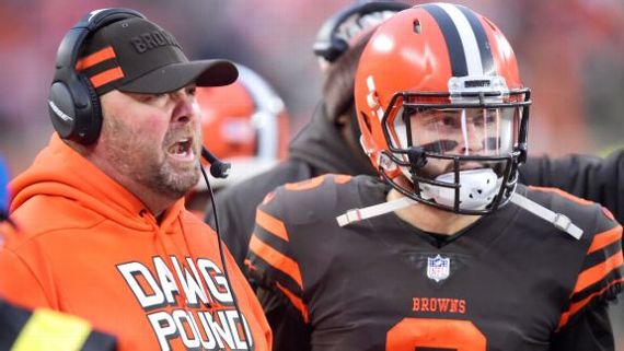 Baker Mayfield flourished in nine games with Freddie Kitchens as Browns offensive coordinator.