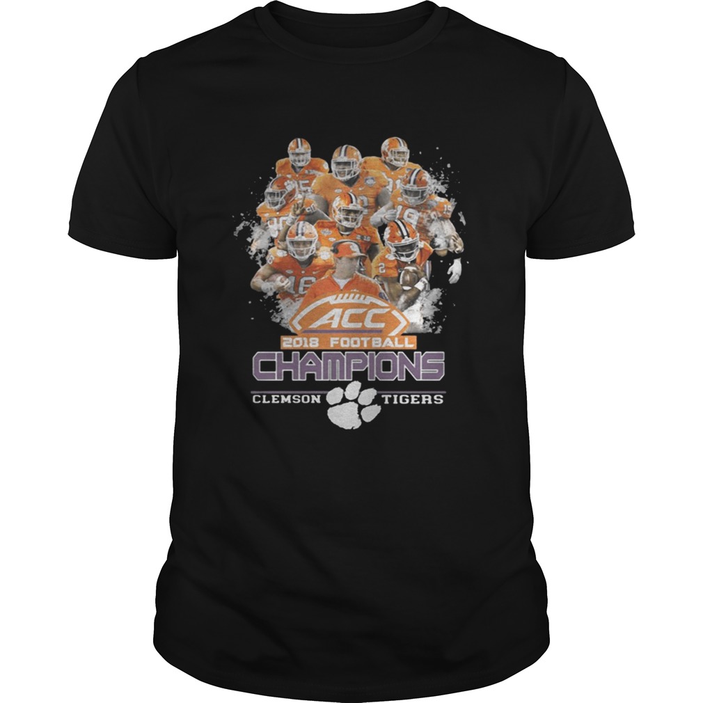 ACC 2018 football champions Clemson Tigers shirt