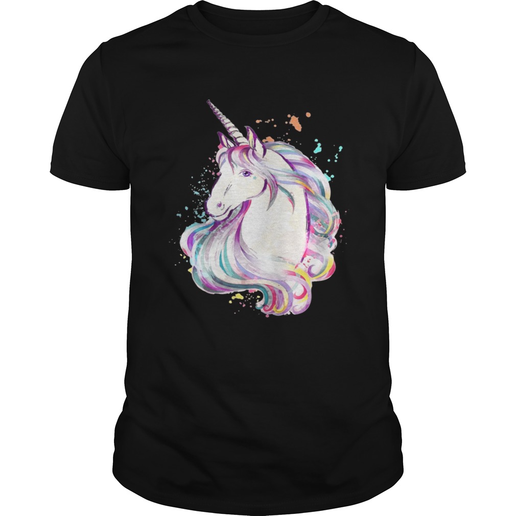 Colorful Unicorn Rave Lover Funny Rainbow T-Shirt