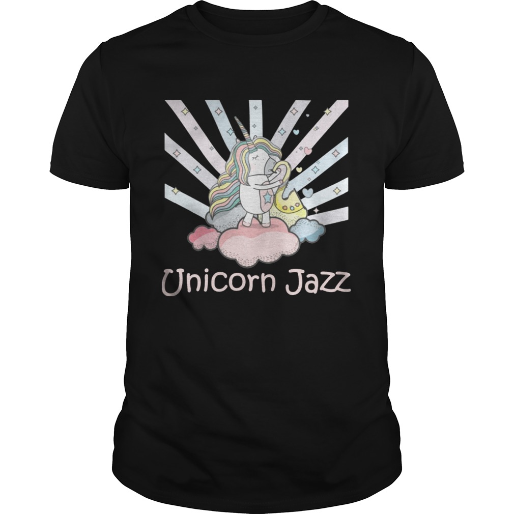 Cute Unicorn Jazz Colorful T-Shirt