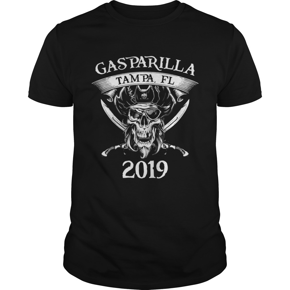 Gasparilla Funny Pirate 2019 Tampa T-Shirt