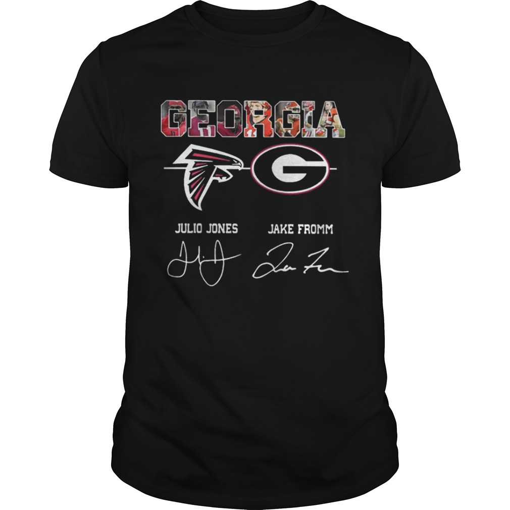 Georgia Julio Jones Jake Fromm Signature Shirt