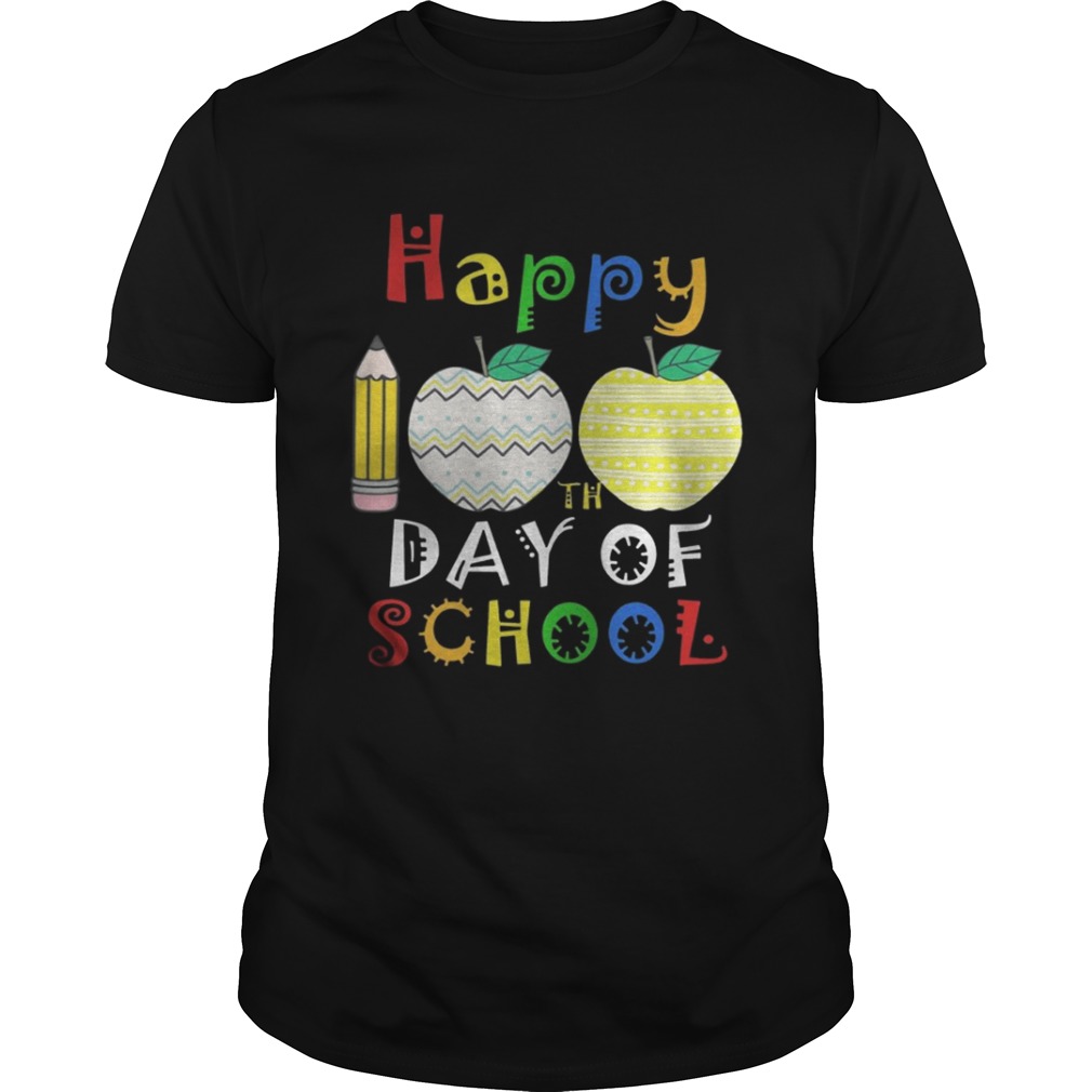 Happy 100th Day Of School Shirt