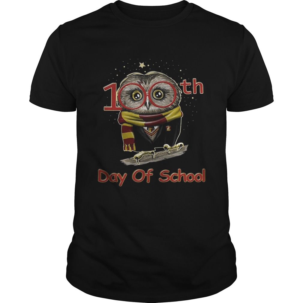 Harry Potter owl 100th days of school shirt