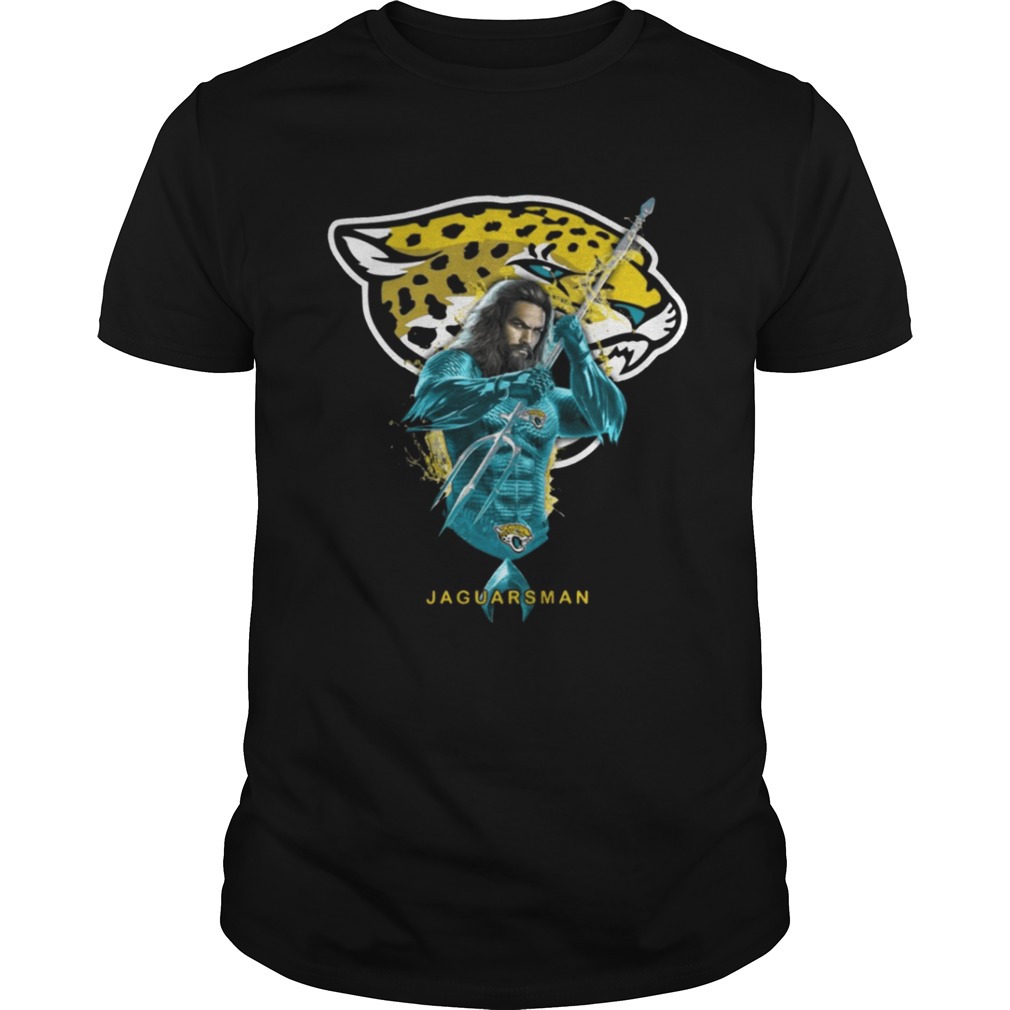 Jaguarsman Aquaman And Jaguars Football Team T-Shirt