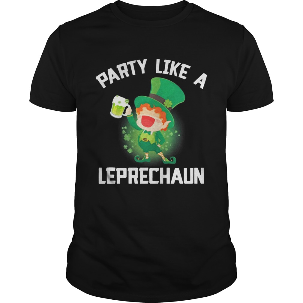 Leprechaun Party Like St Patrick’s day Irish Green T-Shirt