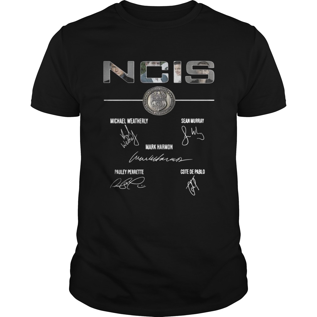 NCIS Michael Weatherly Sean Murray shirt