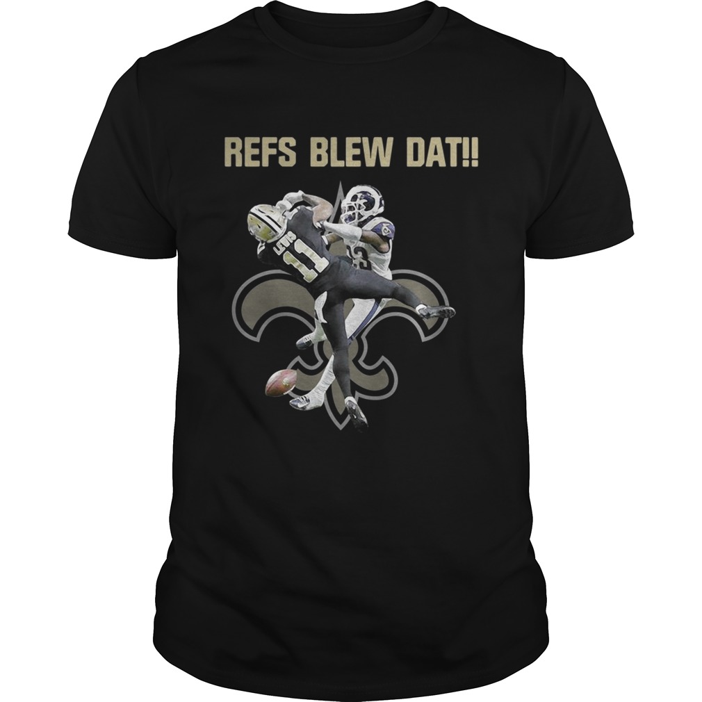 New Orleans Saints refs blew dat shirt