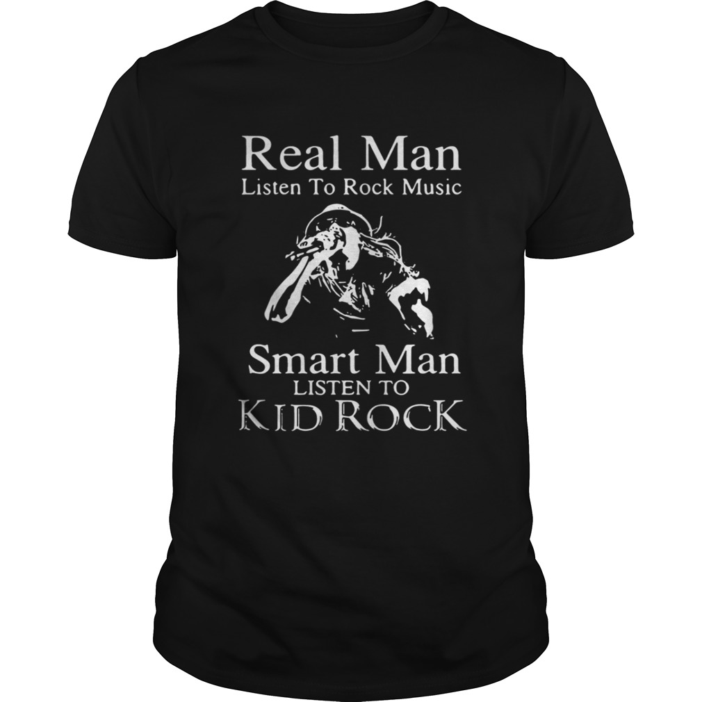 Robert James Ritchie real man listen to rock music smart man listen shirt
