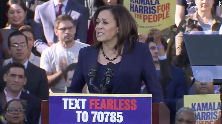 Kamala Harris officially launches 2020 presidential campaign