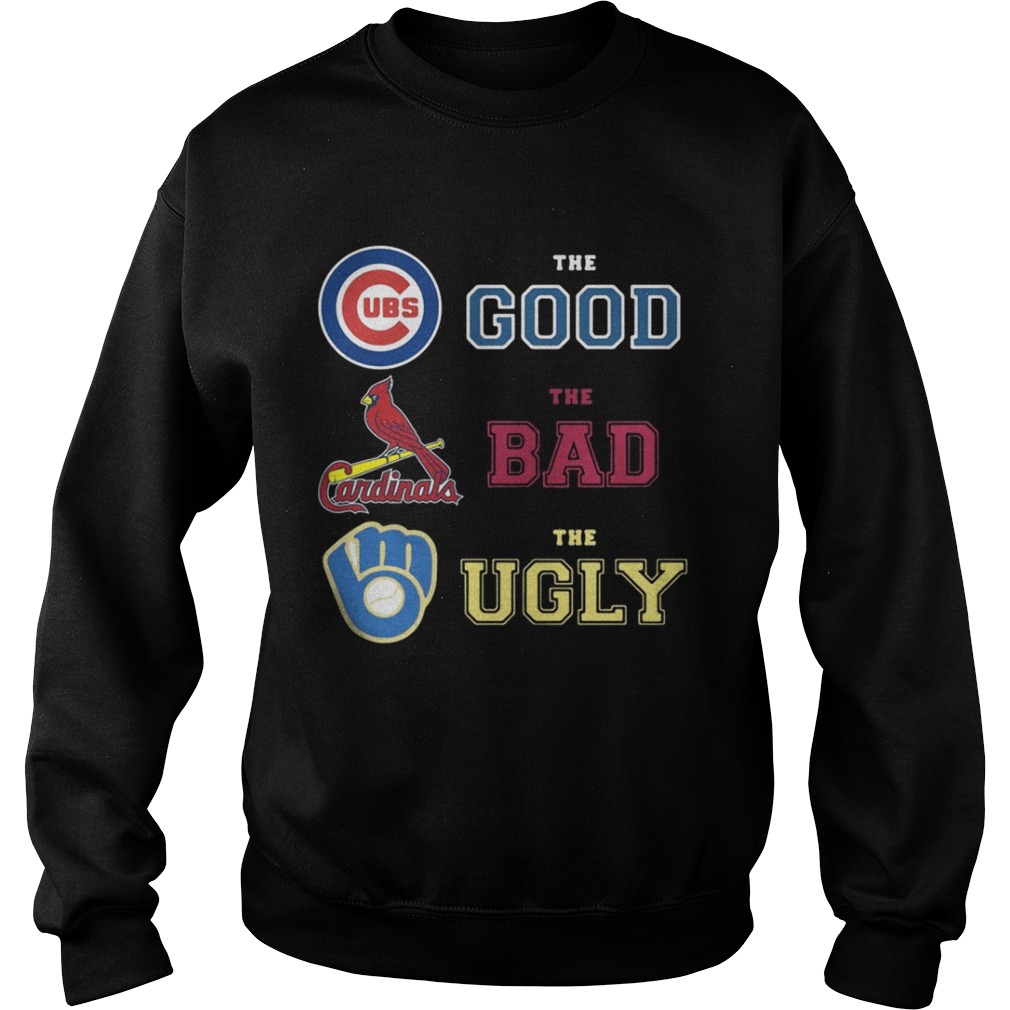 The good the bad the ugly chicago cubs cardinals shirt - Kingteeshop