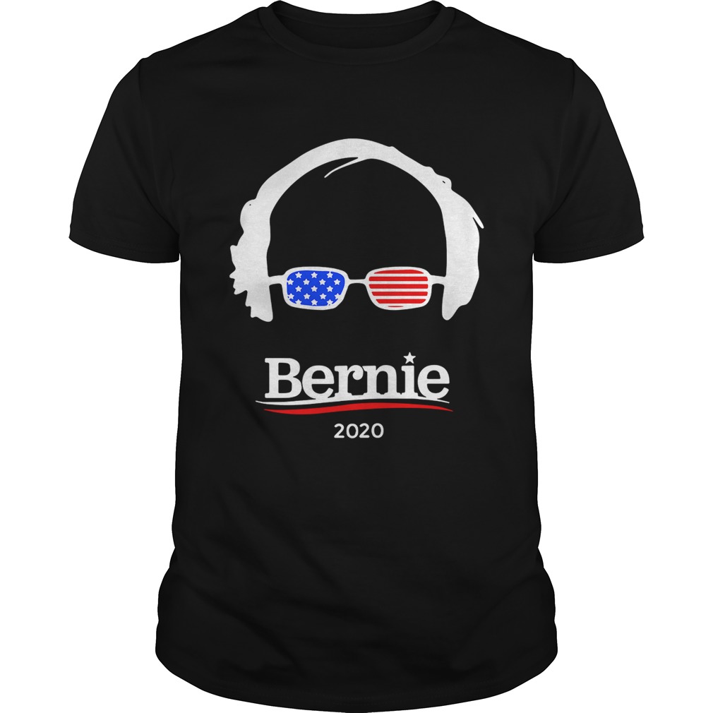 Bernie Sanders 2020 Hair and Glasses Campaign shirt