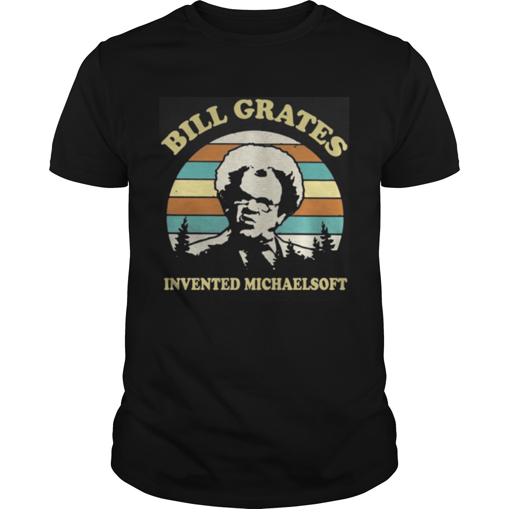 Check It Out Dr. Steve Brule Bill Grates invented michaelsoft retro shirt