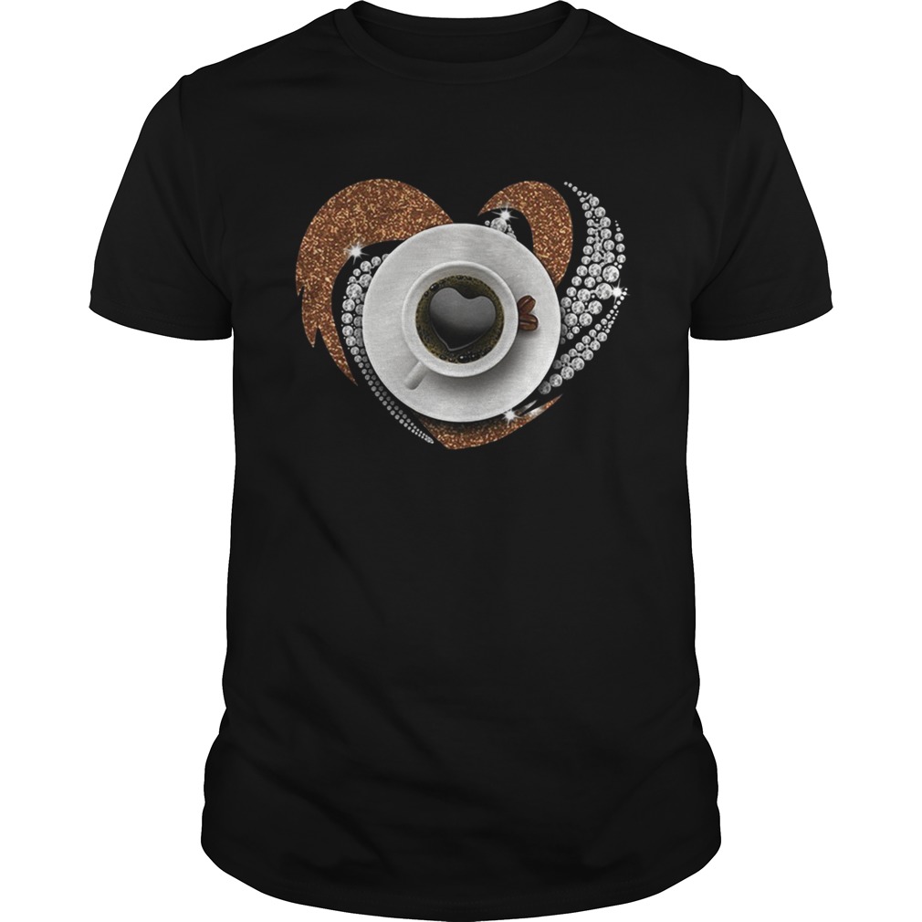 Love coffee Bling shirt