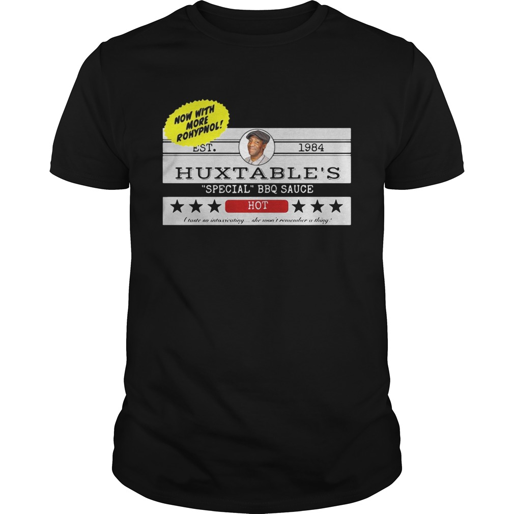 Now with more Rohypnol Est. 1984 Huxtable’s shirt
