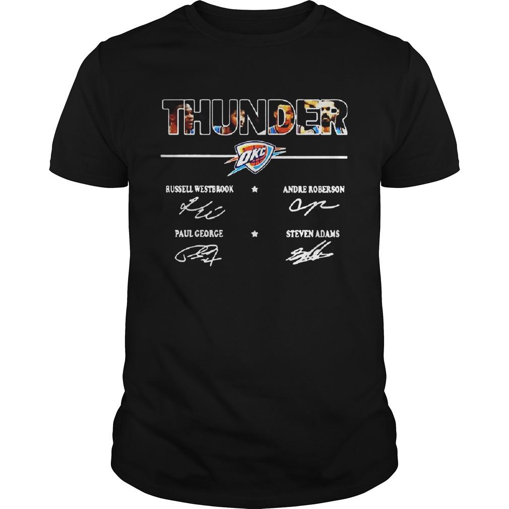Oklahoma City Thunder Signature Shirt
