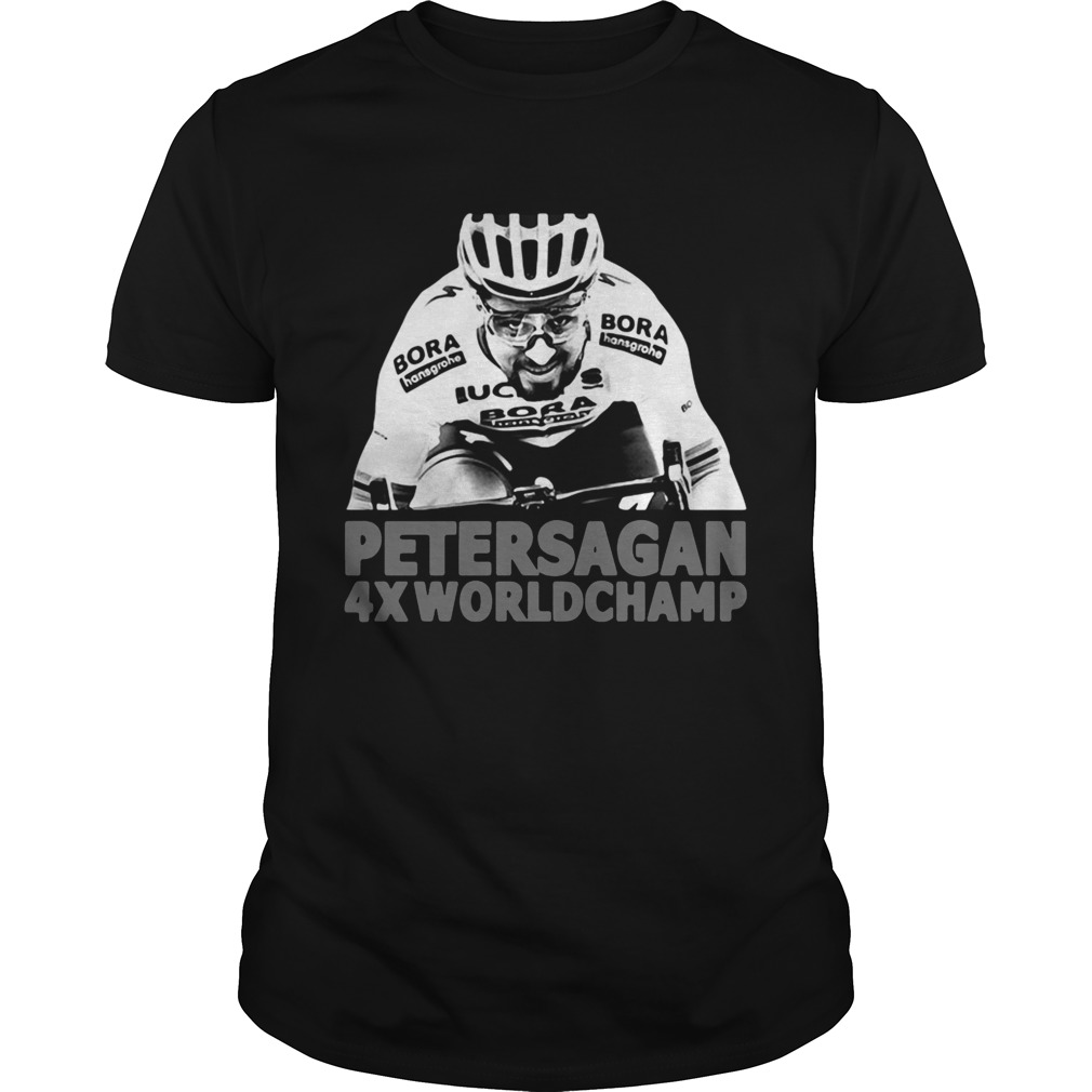 Peter Sagan 4X WorldChamp shirt