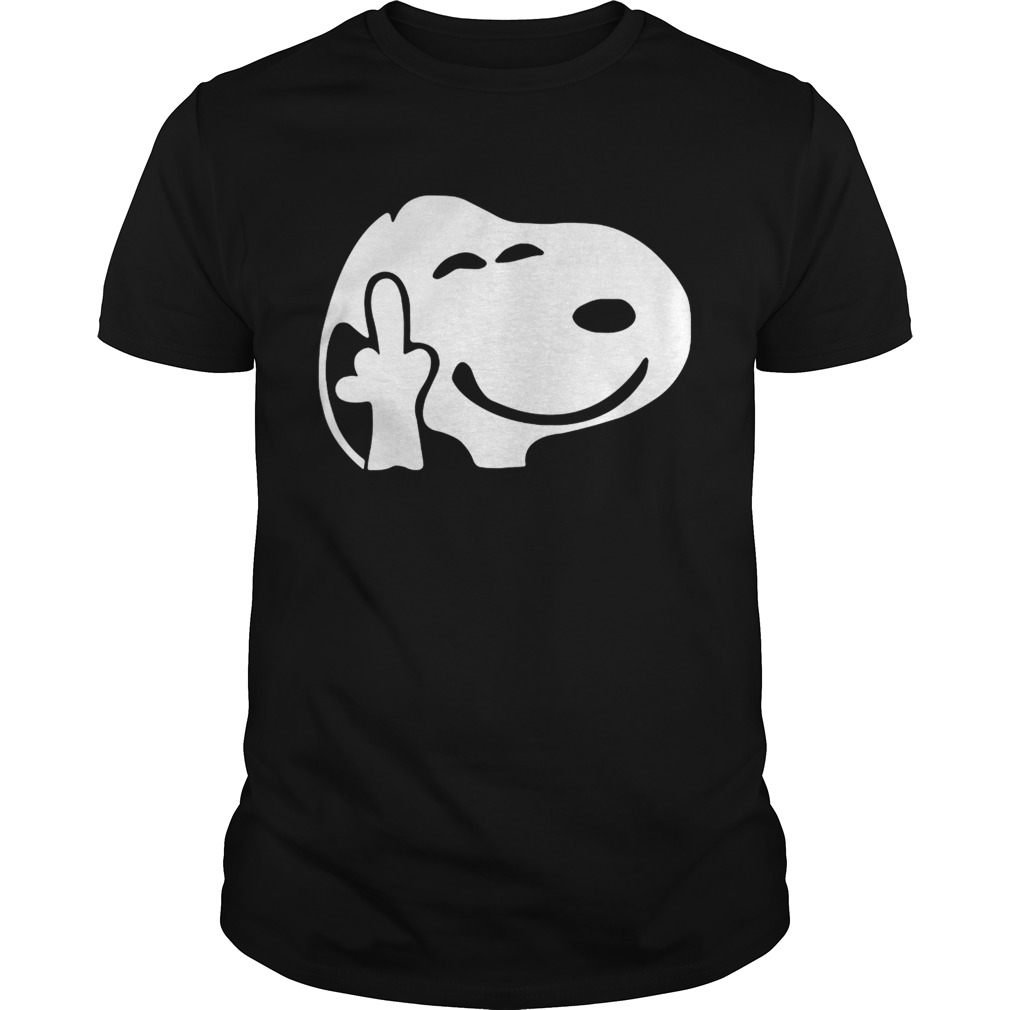Snoopy fuck you shirt