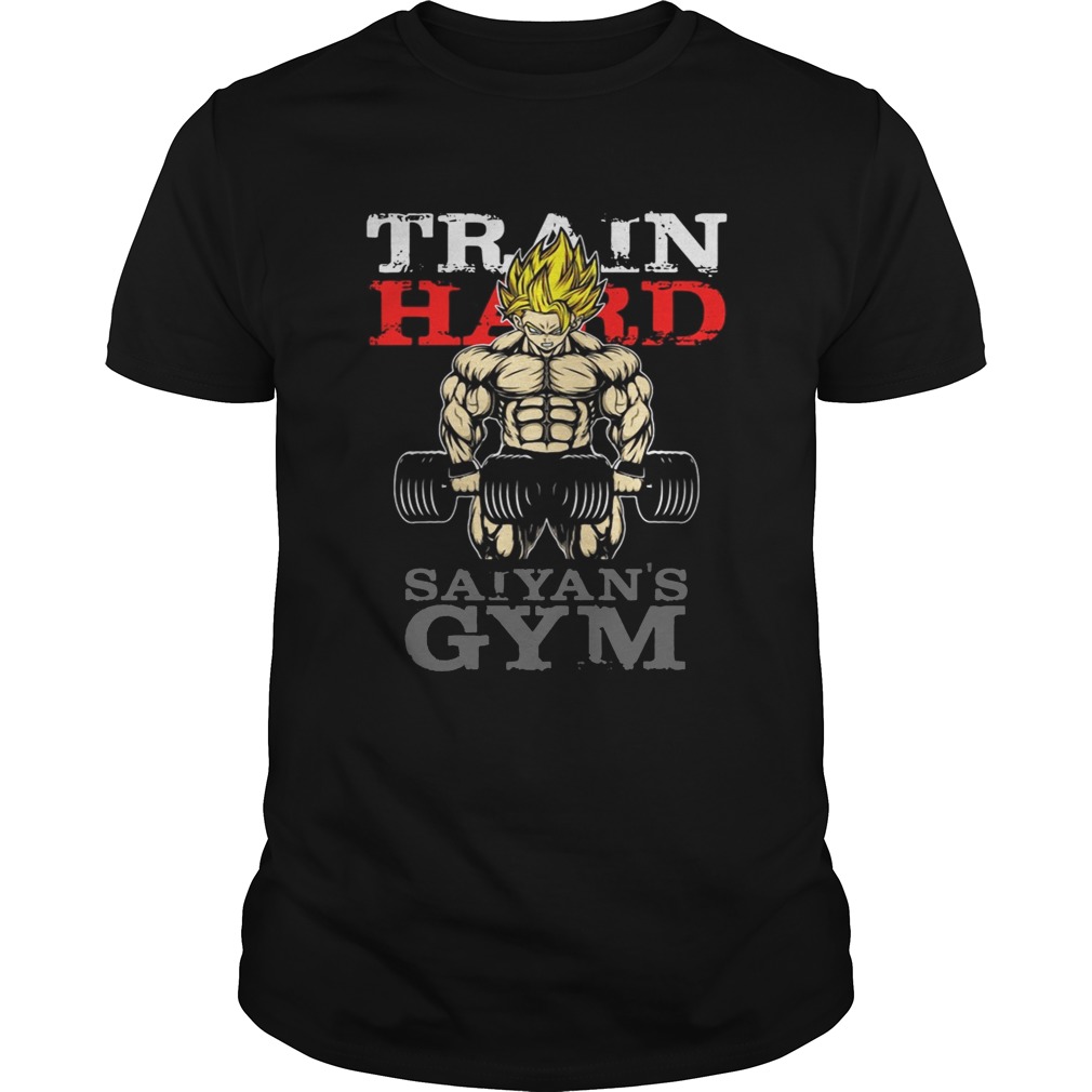 Super Saiyan train hard Saiyan’s Gym shirt