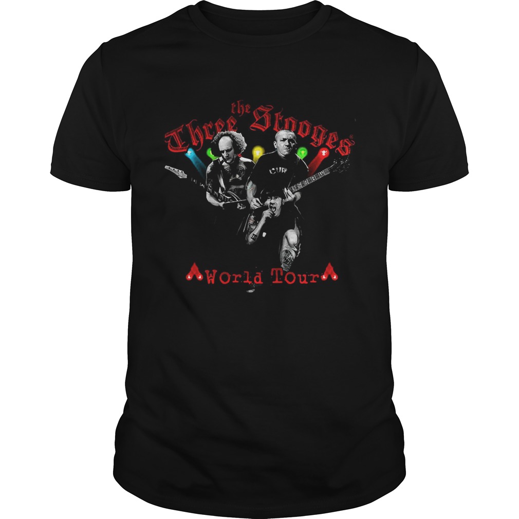 The Three Stooges world tour shirt