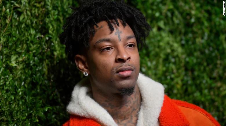 ICE arrests rapper 21 Savage says he's in the US illegally