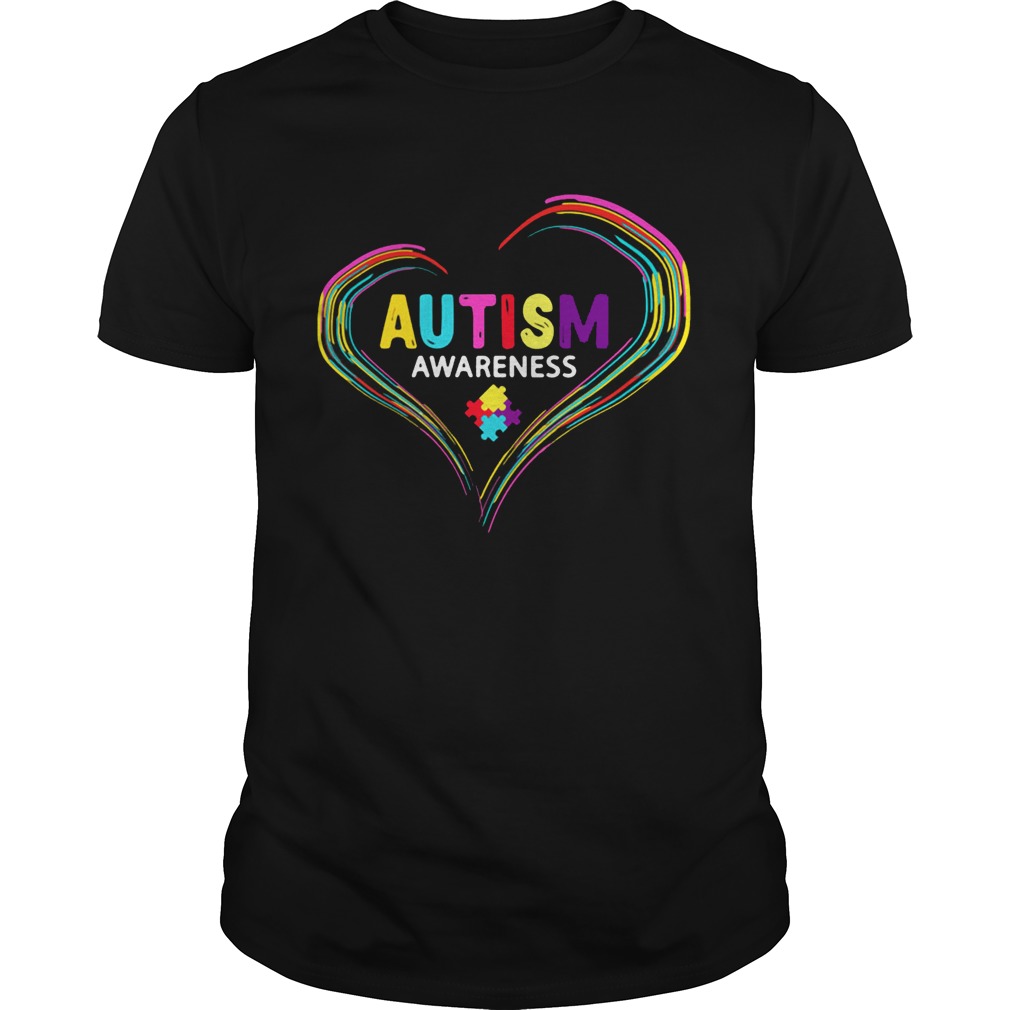 Autism Awareness April World Heart Shirt