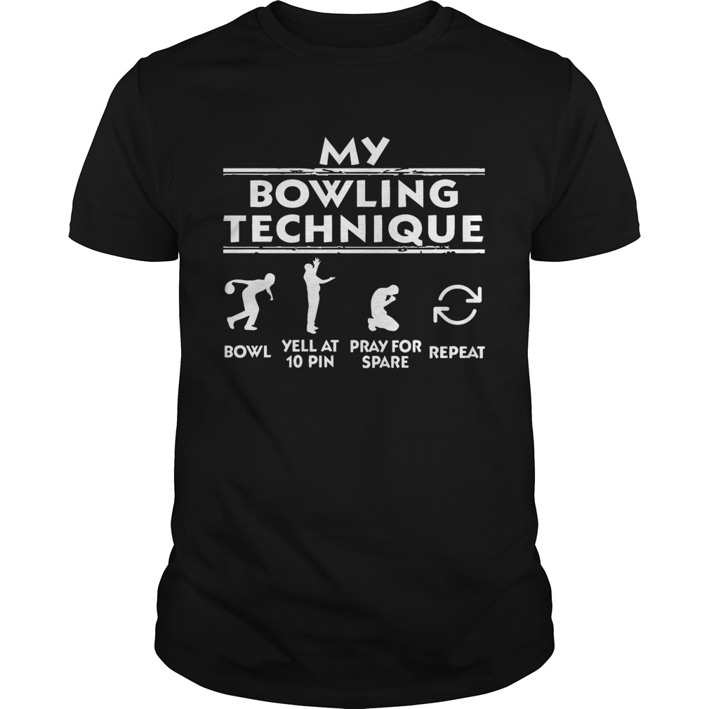 Bowling Technique T-Shirt