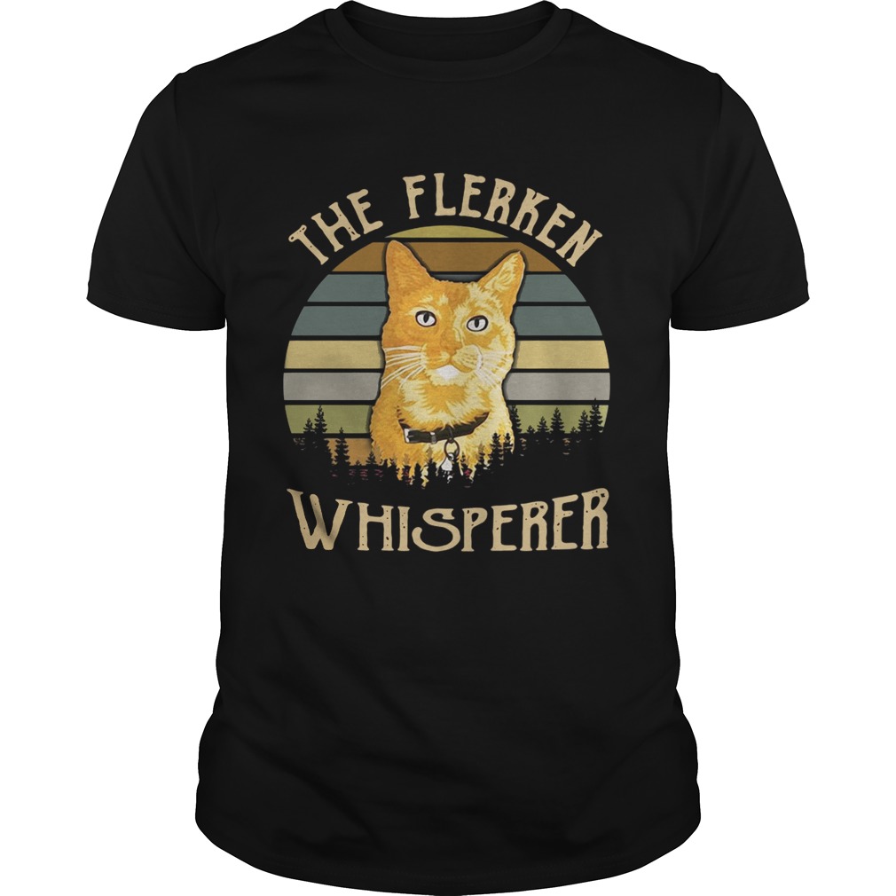 Cat the Flerken Whisperer sunset shirt - Kingteeshop