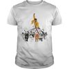Guys Freddie Mercury With His Cat Funny Gift Shirt