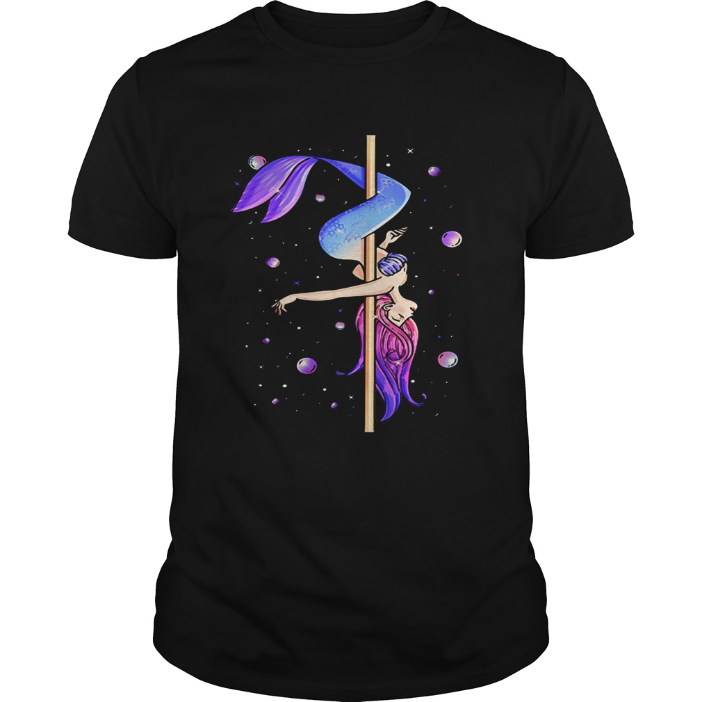 Mermaid pole dancing shirt