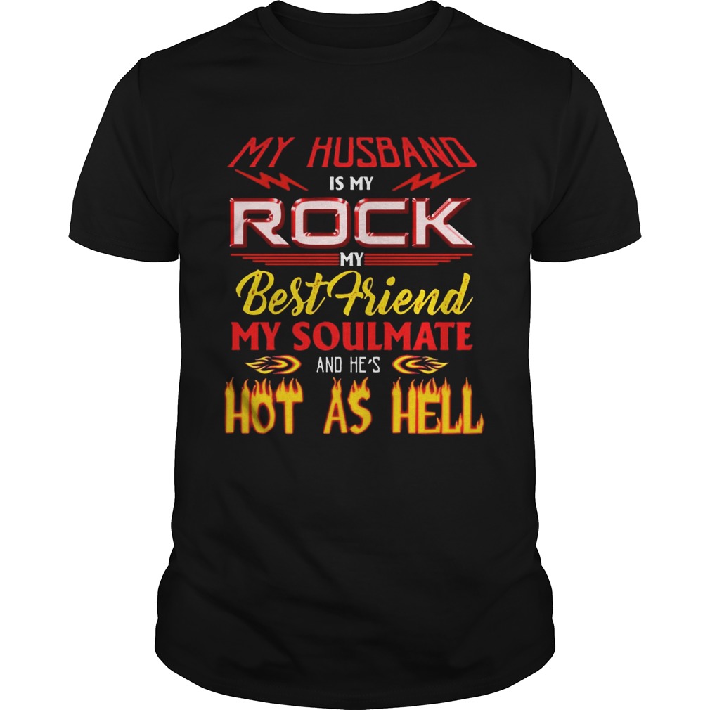 My Husband Is My Rock My Best Friend Funny Gift Shirt
