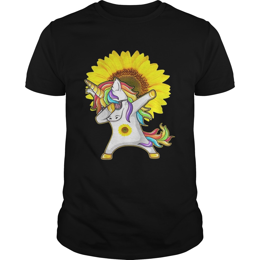 Unicorn sunflower tshirts