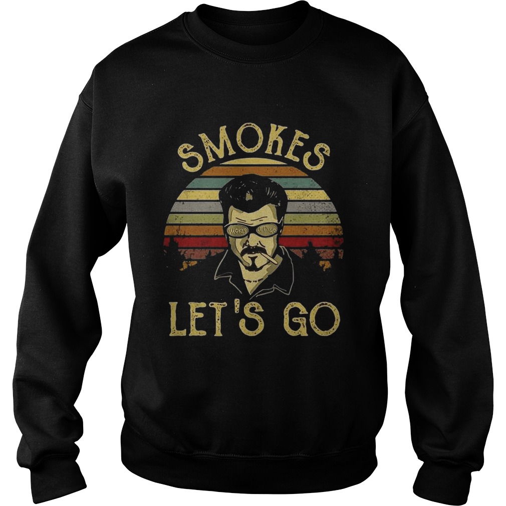 Lui Ciro brug Trailer Park Boys Smokes Let's Go vintage shirt - Kingteeshop
