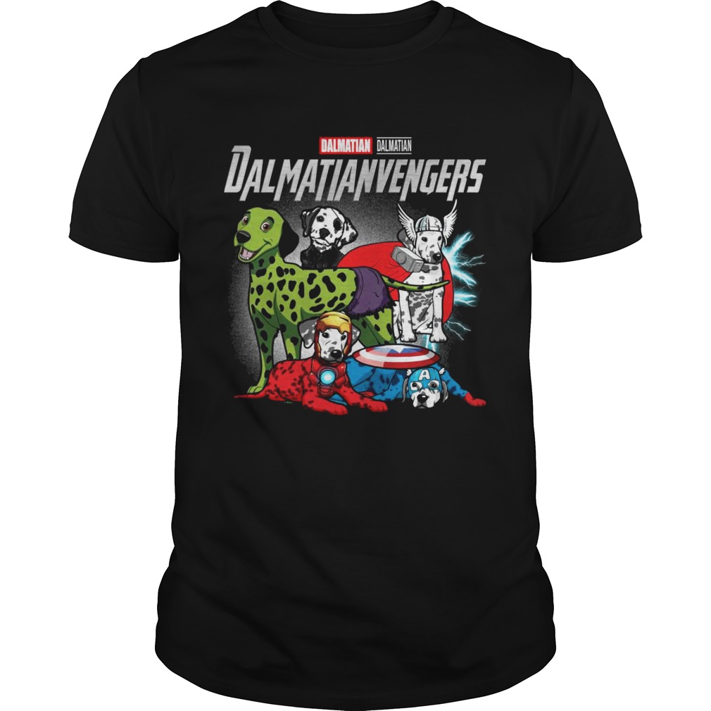 Dalmatianvengers Dalmatian Marvel Avenger Endgame tshirts