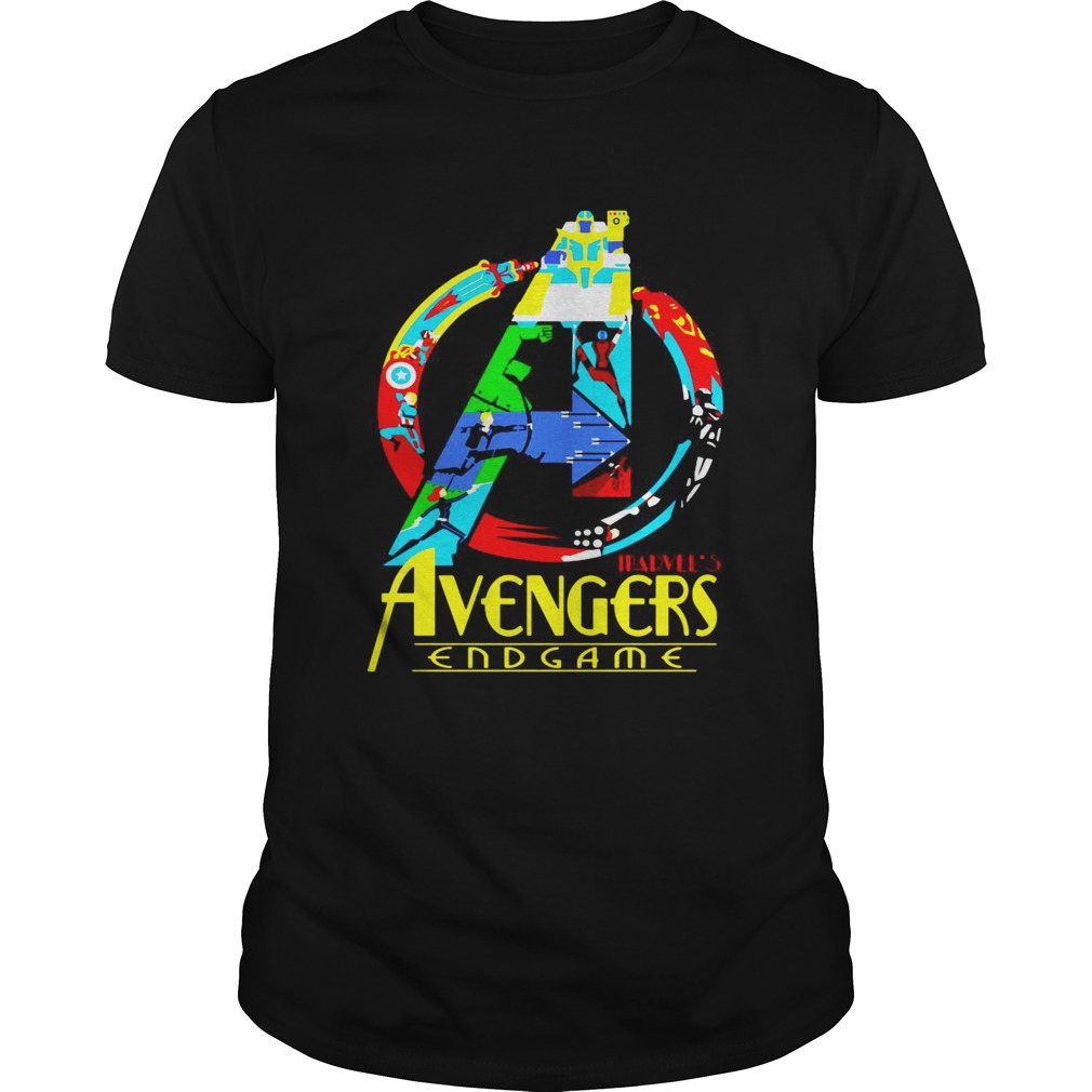 Avengers Endgame logo full colors shirt