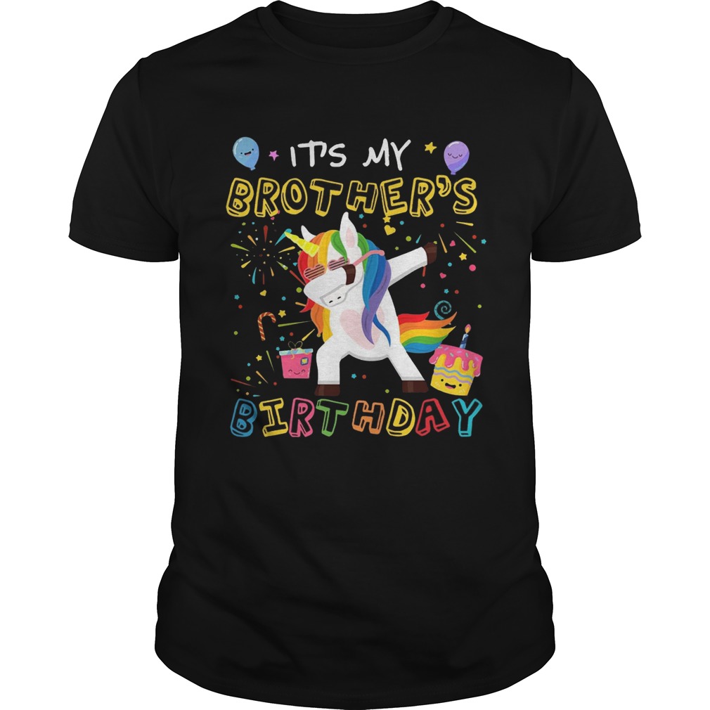 Awesome It’s My Brother’s Birthday Funny Kid T-Shirt