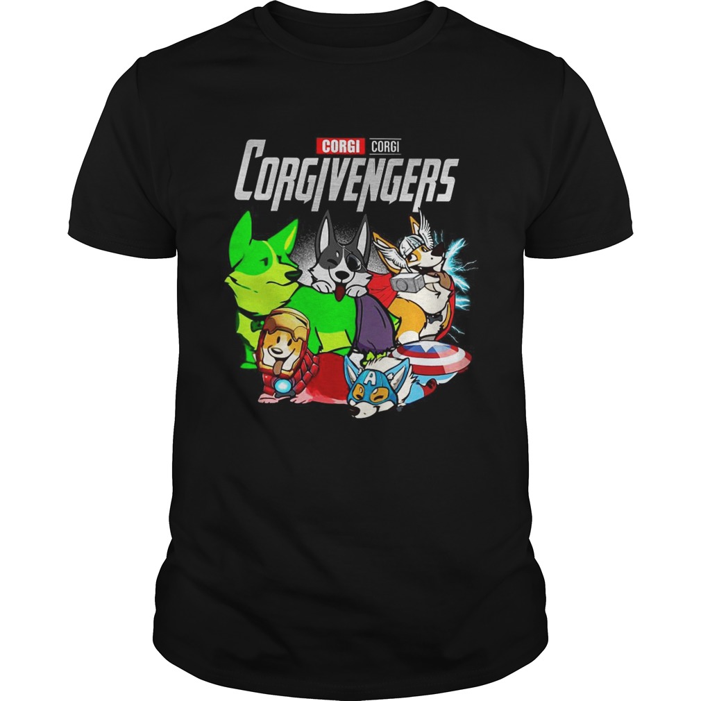 Corgi Corgivengers T-Shirts