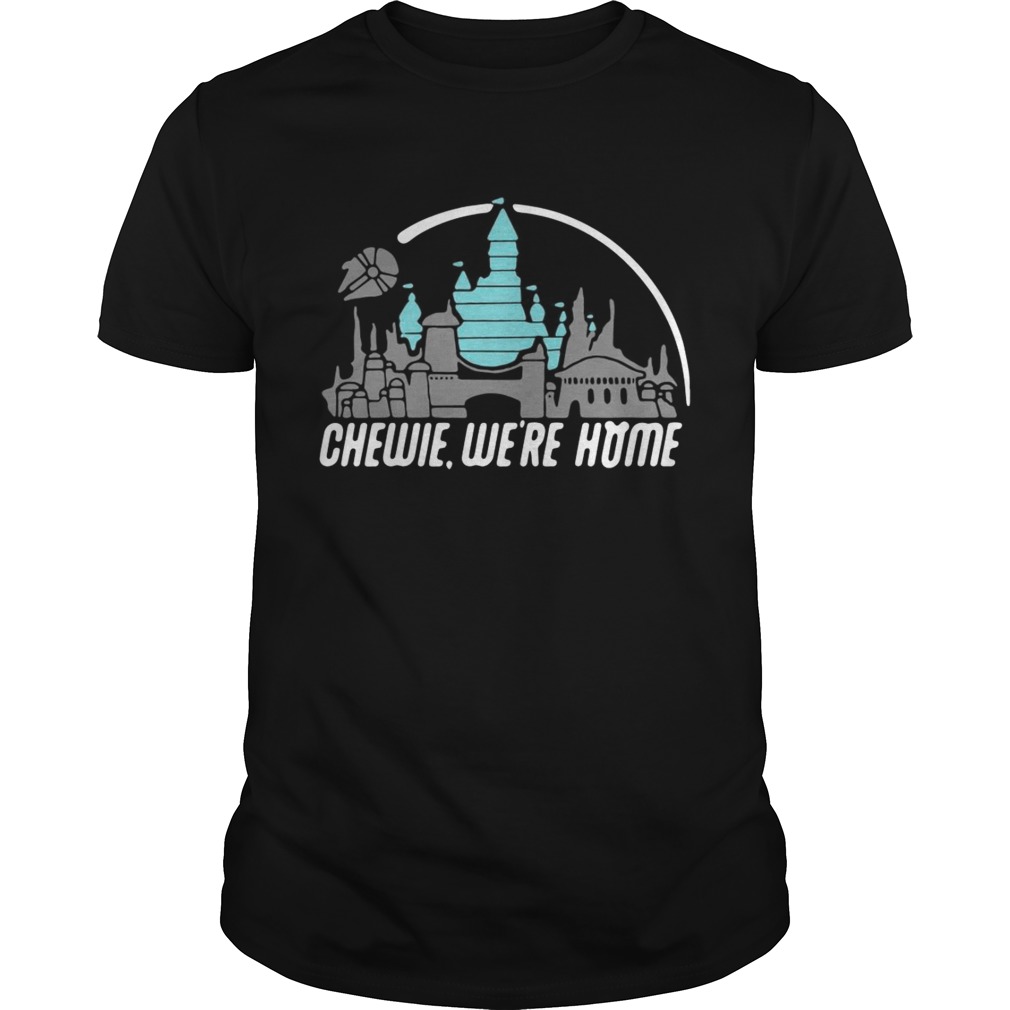 Disney Star Wars Chewie we’re home tshirt