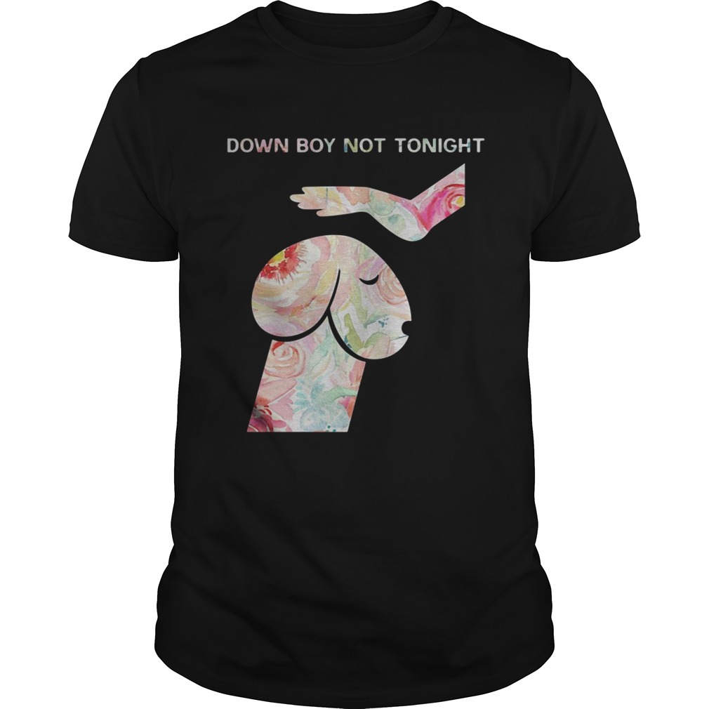 Down Boy Not Tonight Flower Dickhead Dog Noma Bar shirt