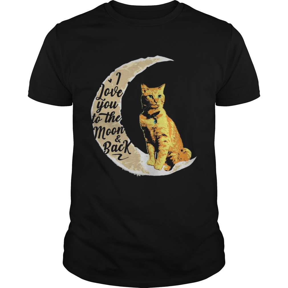 Goose the Cat I love to the moon and back shirt