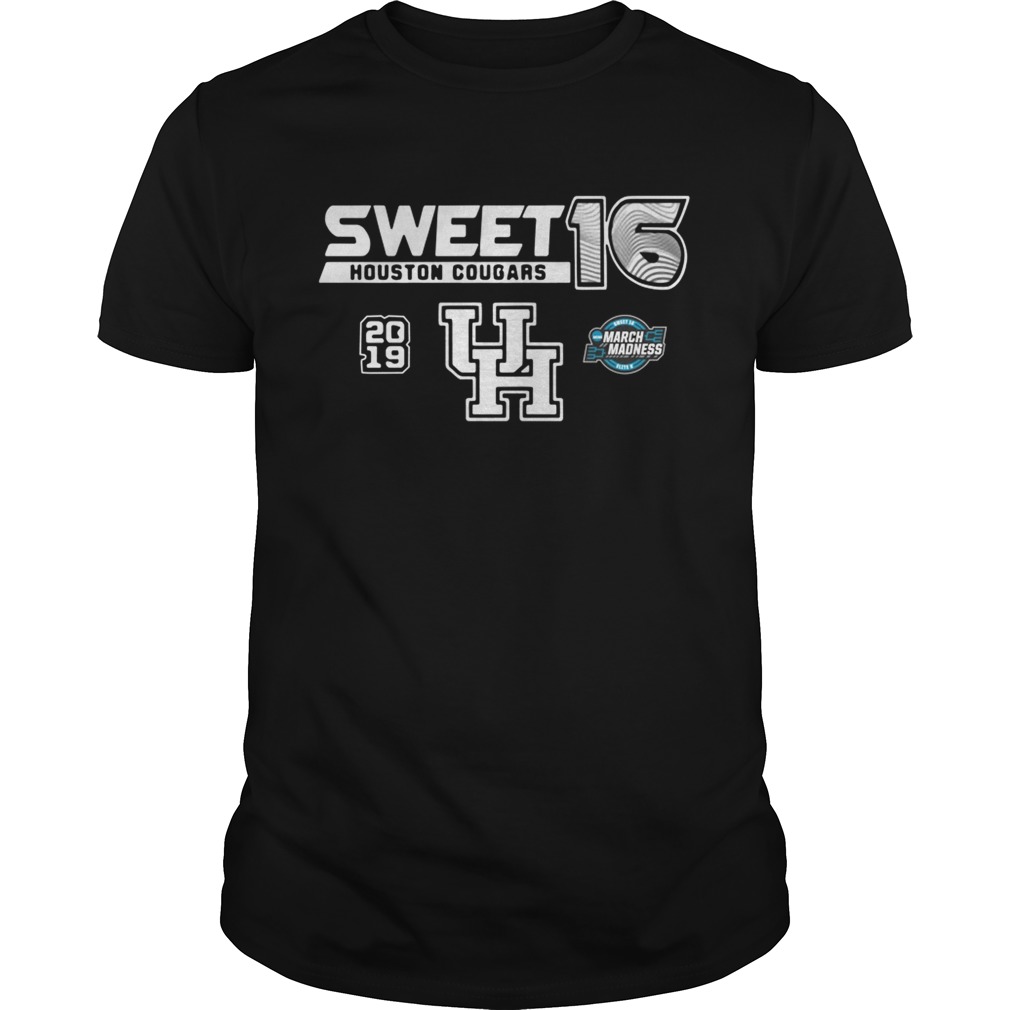 Houston Cougars 2019 NCAA Basketball Tournament March Madness Sweet 16 shirt