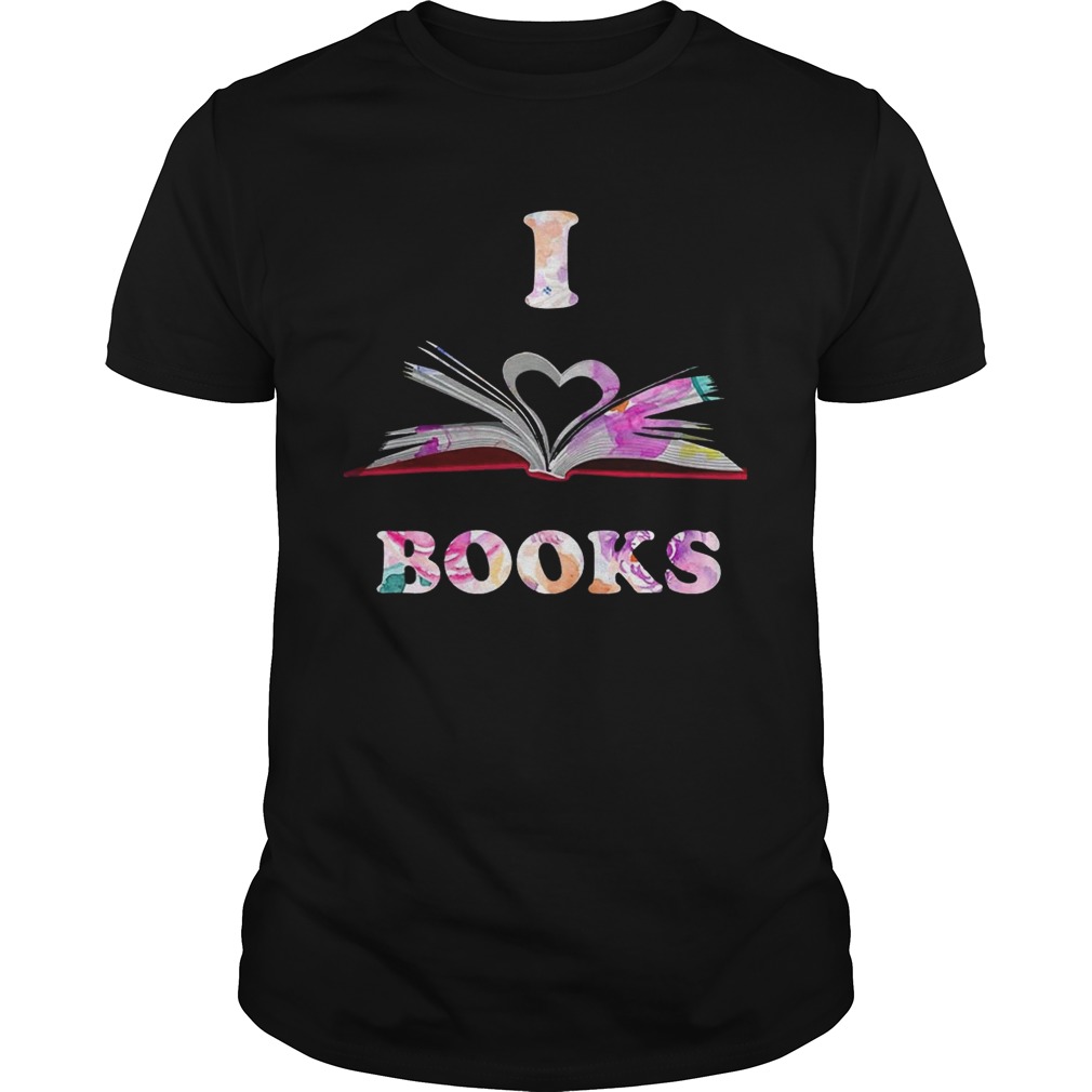 I Love Book T-Shirt