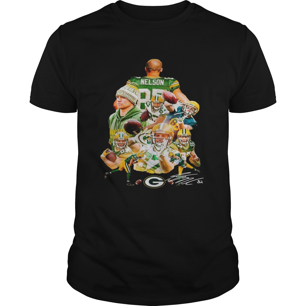 Jordy Nelson Green Bay Packers signature shirt