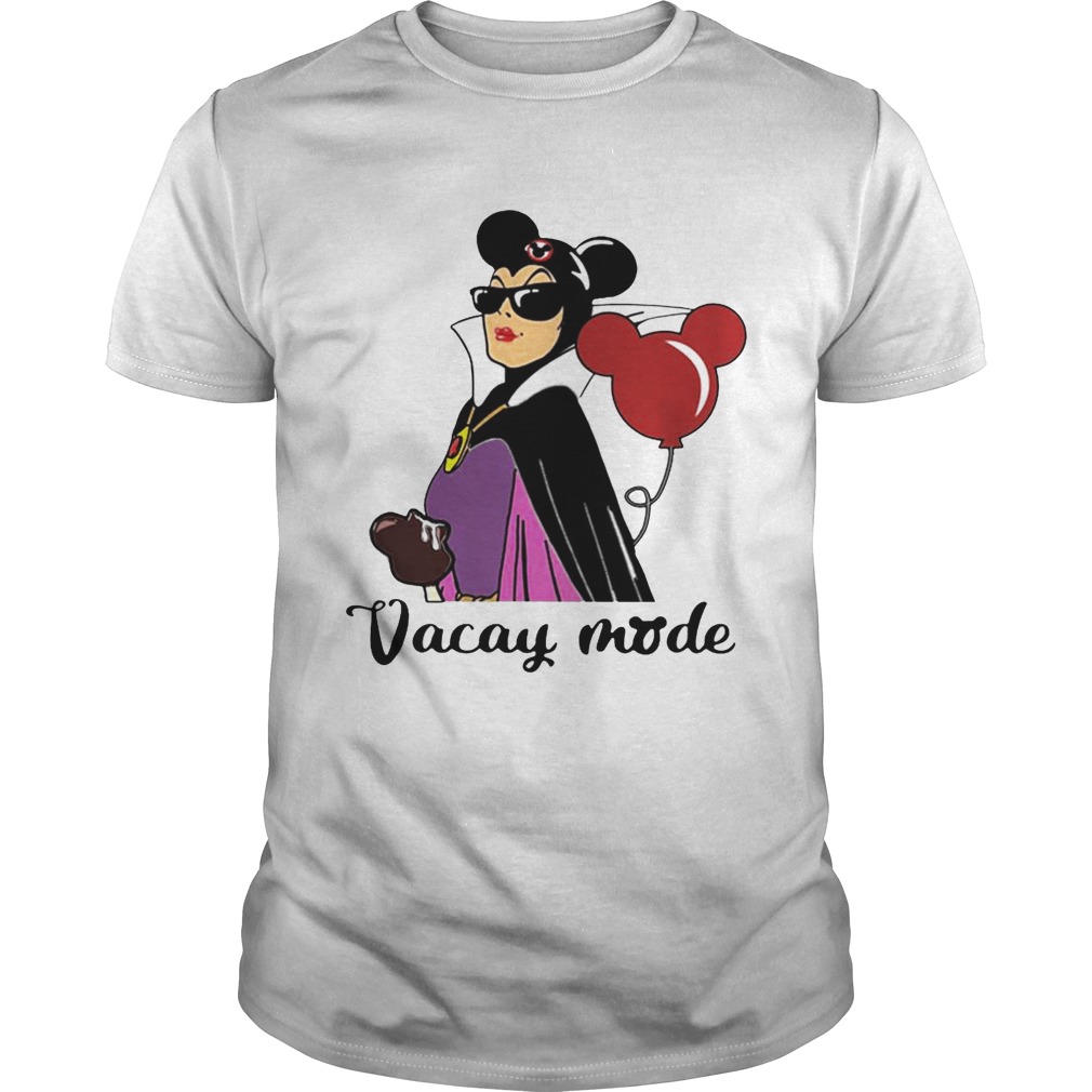 Maleficent vacay mode balloon Mickey Mouse shirt - Kingteeshop