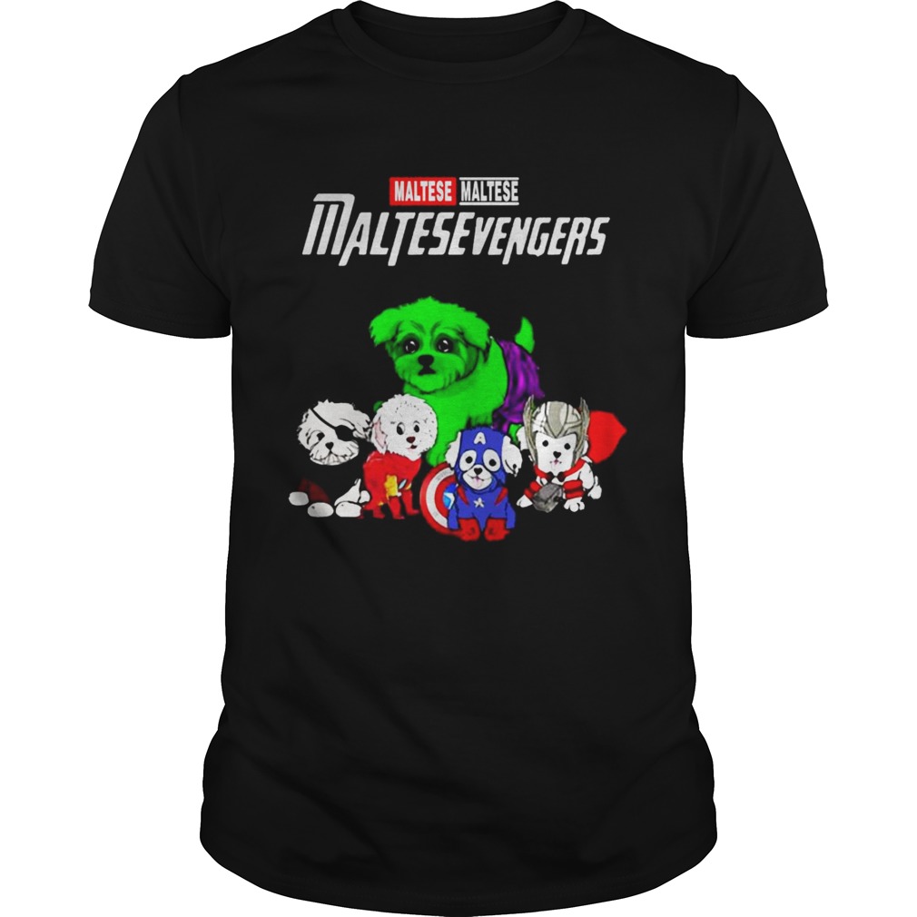 Maltese Maltesevengers Marvel Avengers Endgame tshirt